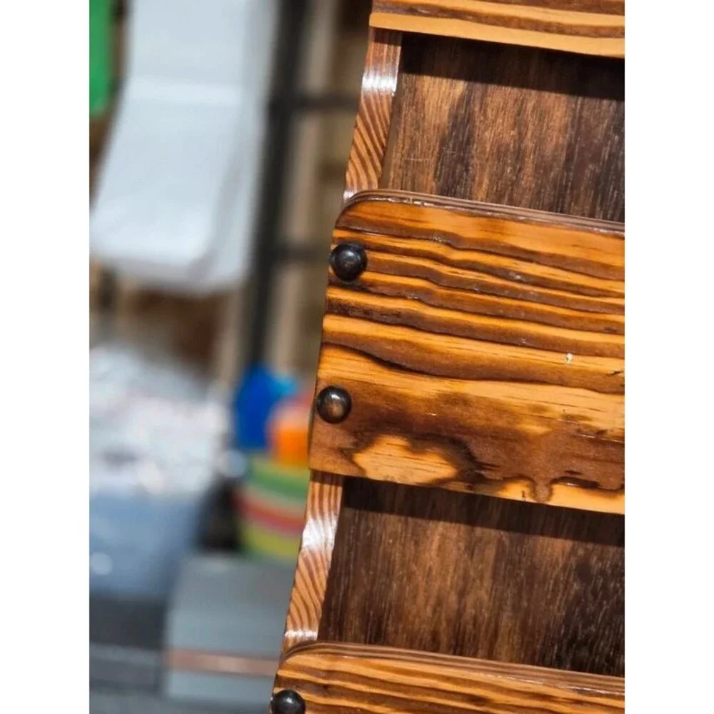 Handmade mail rack